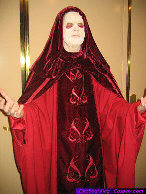 Custom Created Embroidered Darth Sidious Emperor Costume at Dragon*Con