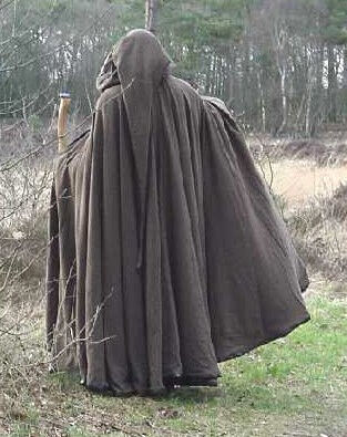 Custom Scriptorium Wool Full Circle Cloak