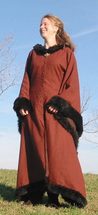 Eowyn Inspired Wool Travelling Coat
