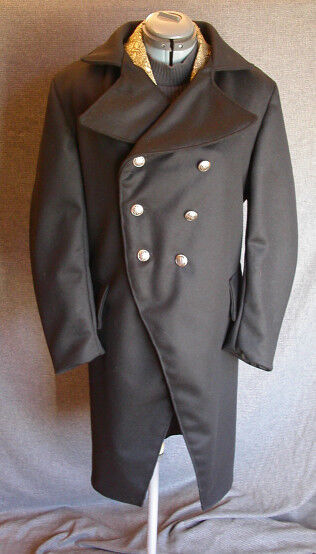 Wool Melton Frock Coat