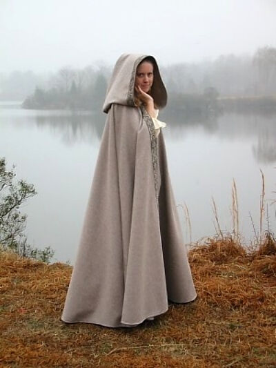 Lady of the Mists Wool Cloak