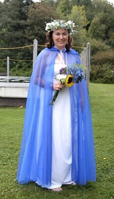 Lara D Custom Wedding Cloak