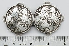 Epona Pewter Cloak Clasp