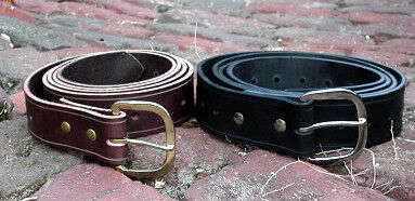Leather Baldric Belts