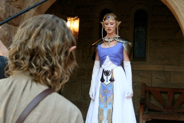 Link and Zelda Trailer behind the scenes