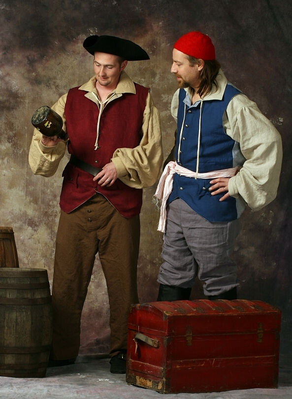 Revolutionary War or Pirate Style Outfits