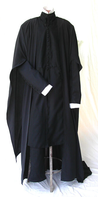 Potions Master Inspired Jacket, Shirt, Pants, Cravat and Silk Robe