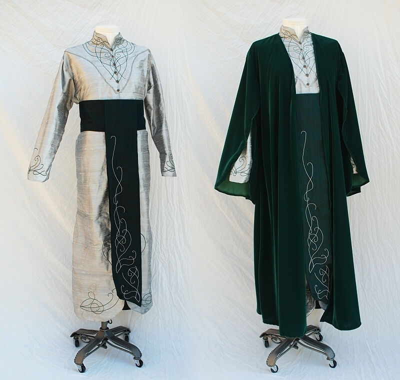 Silver and Green Elrond