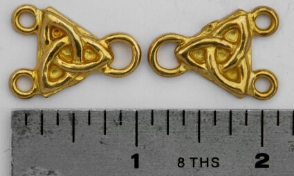 Brass Celtic Knot Lacers