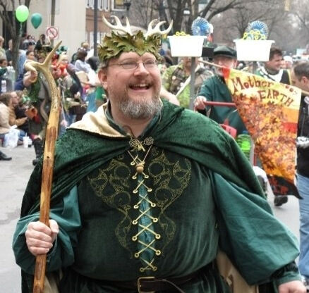Thomas in St. Patrick's Day Parade