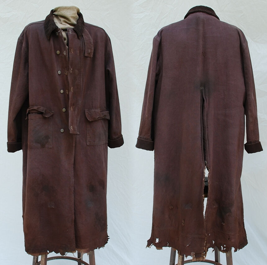Western Short Movie Duster After Distressing