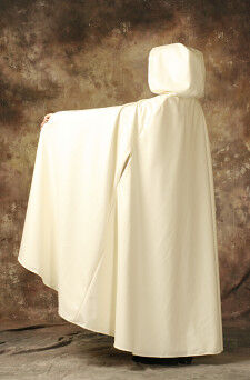 White Wool Winter Wedding Cloak