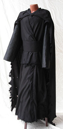 Darth Nihilus Inspired Distressed Silk Niol Ensemble