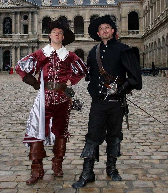 Fabrice Linque of the Companie du Grand Veneur