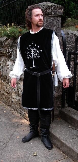 Guard of the White City Embroidered Cotton Surcoat