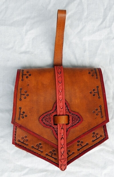 Handmade Leather Birka Bag
