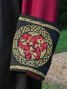 Horse King Embroidered Cuff Detail
