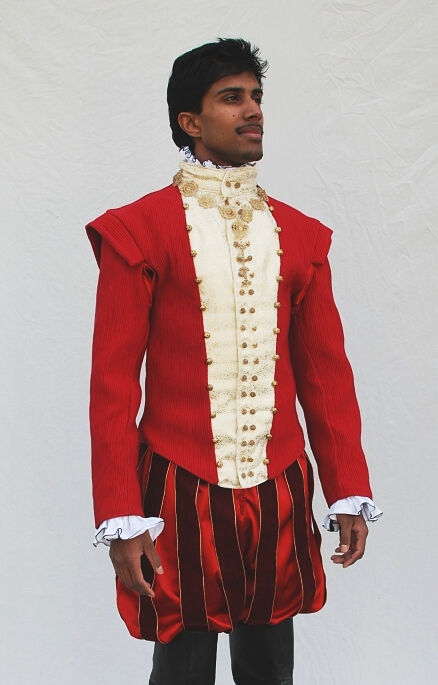 Red Montponssier Costume Replica