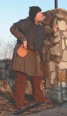 Kim Modelling Viking Tunic